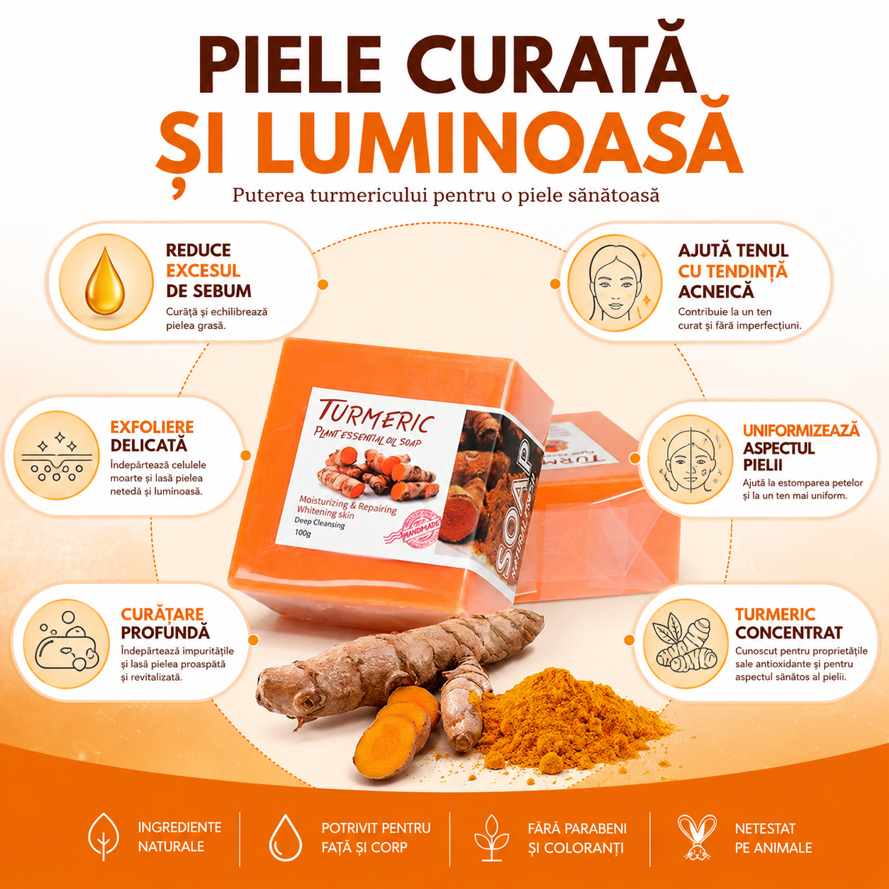 Sapun cu turmeric