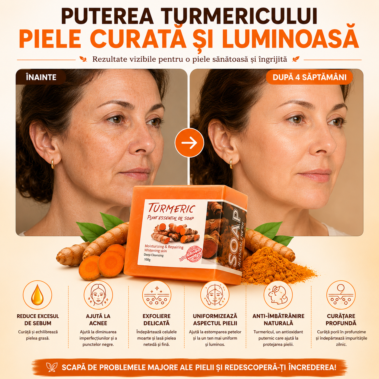 Sapun cu turmeric