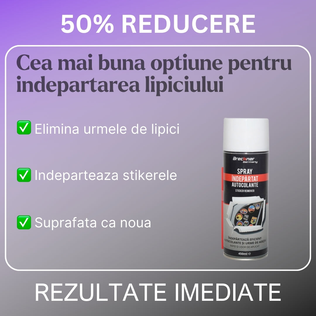 Spray indepartare lipici