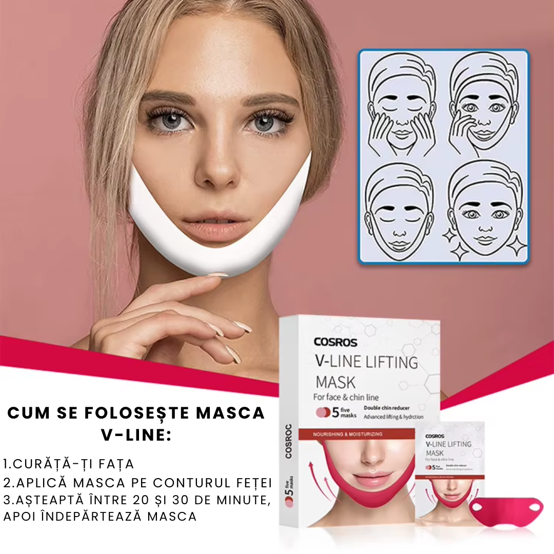 5x MASCA V-LINE cu HYDROGEL