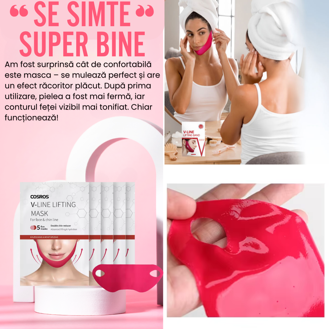 5x MASCA V-LINE cu HYDROGEL